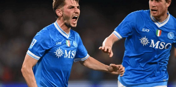 米兰体育资讯：那不勒斯3-2比萨意甲开局四连胜领跑